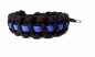 Preview: Thin Blue Line Armband-aus Paracord-Thin Blue Line-Polizei-Männer, Frauen, Kind Armband-Verstellbar, 3 Breiten