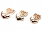 Preview: 1-2-5-10-50x - Anker Verschluss, Hakenverschluss, in 3 verschiedenen Größen-Antik Silber, Rose Gold, Gold, Kupfer, Gunmetal, Silber für Paracord, Leder uvm.