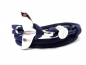 Mobile Preview: Edelstahl Walflossen Armband - Schickes Maritimes Surfer Armband-aus Paracord Typ III-Verstellbar-Midnightblue