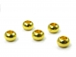 Mobile Preview: Edelstahl Bead, Größe: ca. 7 x 4,5 mm, Lochgr. 3,7 mm, Beads, Perle für Paracord, Leder, PPM Seile uvm. 5/10/50/100x Stck. in Silber, Gold, Rosé Gold, Gunmetal, Black, Kupfer