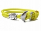 Preview: Edelstahl Anker Paracord Armband - Handmade - Verstellbar - Banana Yellow