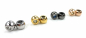 Preview: Edelstahl Beads, Gr. ca. 10 x 13 mm - Lochgr. 6 mm, 1/2 Stück - Bead, Perle, Spacer für Paracord, Leder uvm.