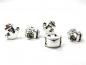 Mobile Preview: Metall Anker Beads, Gr. ca. 12x13x7 mm Lochgr. 5 mm, Tubes, Perle, Bead,  2/5/10/20 Stck. für Paracord, Leder uvm.